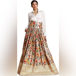 Masaba Gupta Indian Designer floral Can Can Skirt